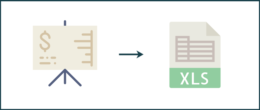 How to convert a PDF balance sheet to Excel